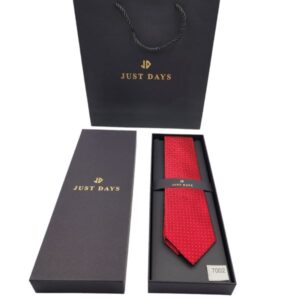 Jacquard-red-tie