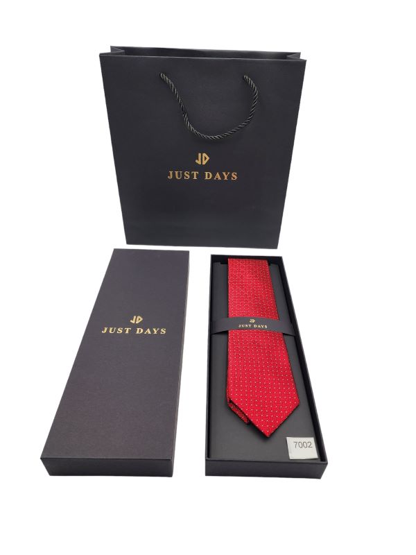 Jacquard-red-tie