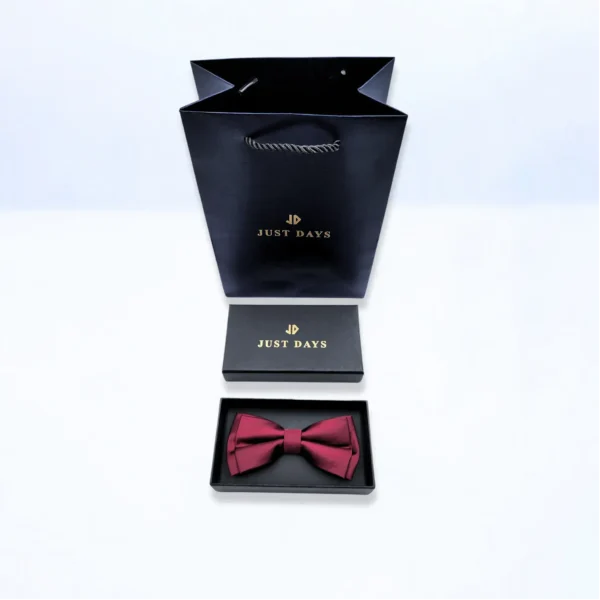 Plain-Colour-Red-Bow-Tie